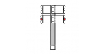 Мостовое ограждение 11МД-1,5-400 кДж У6