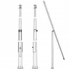 Опора освещения ОГККЗН-7,5